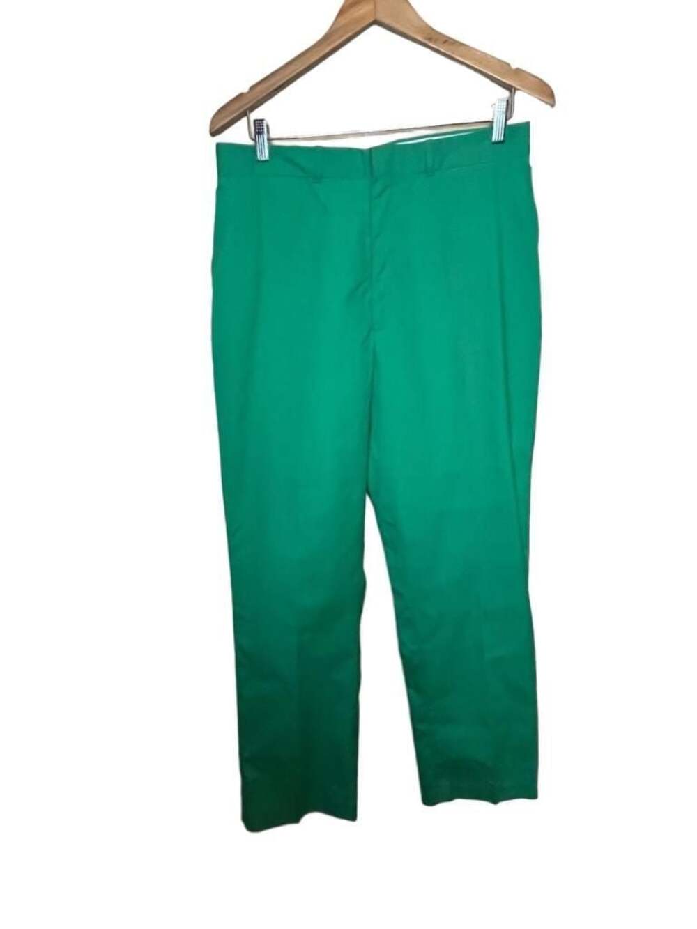 The Lodge at Currier House Harvard Square Vintage Men's Green Dress Pants 34x32
